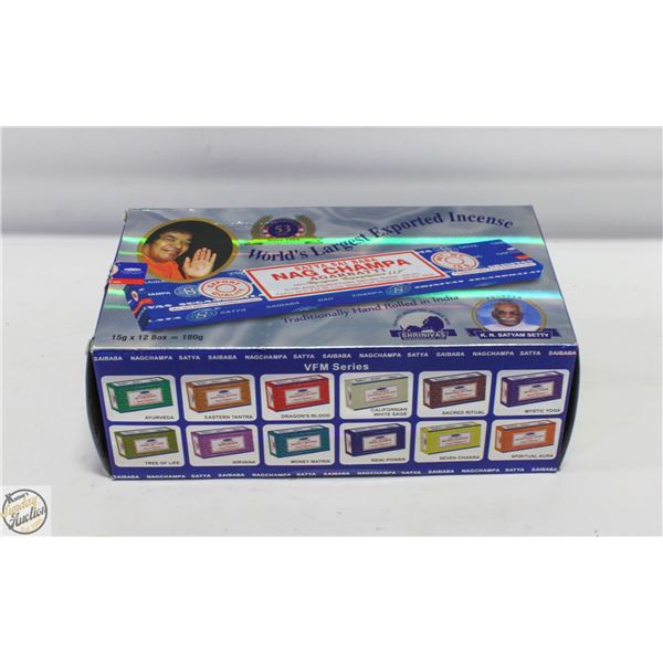 8 BOXES OF NAG CHAMPA INCENSE
