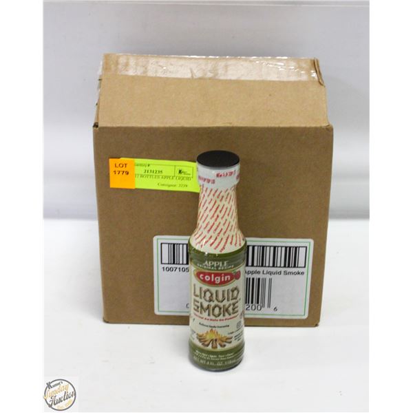 CASE OF 12 BOTTLES APPLE LIQUID SMOKE