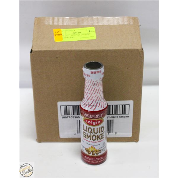 CASE OF 12 BOTTLES HICKORY LIQUID SMOKE