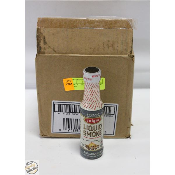 CASE OF 12 BOTTLES PECAN LIQUID SMOKE
