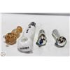 4 ASSORTED PIPES