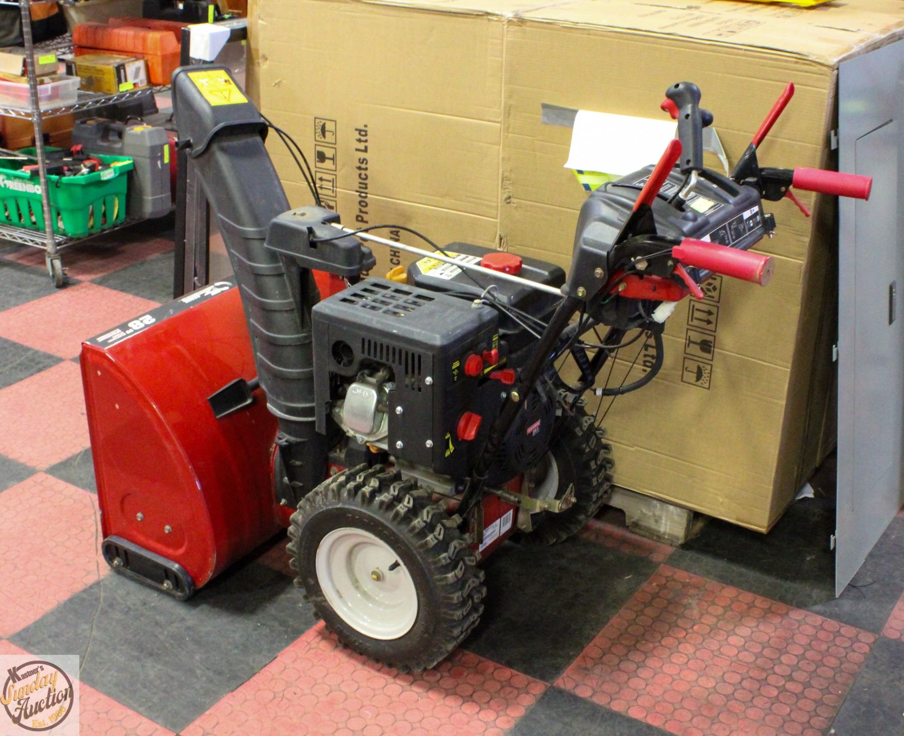 CRAFTSMAN 28" EZ STEER SNOWBLOWER ELECTRIC START