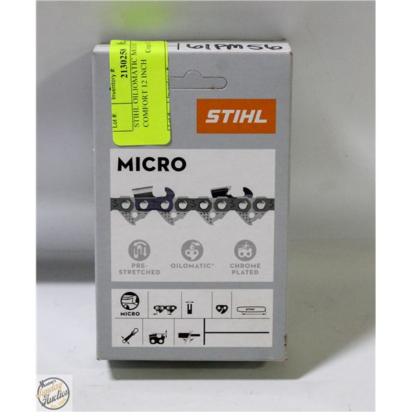 STIHL OILIOMATIC MICRO MINI COMFORT 12 INCH