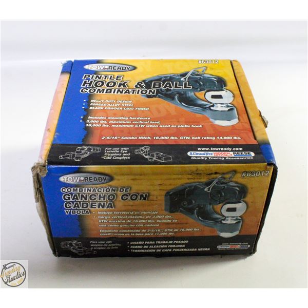 BOLT-ON BALL & PINTLE HOOK COMBO