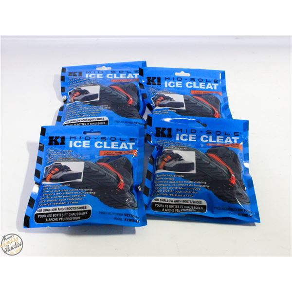 K1 MID-SOLE ICE CLEATS 2 PACKS X4