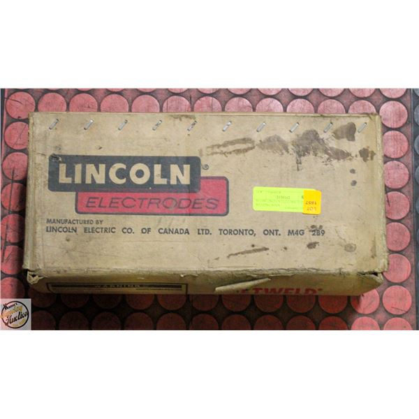 50 LBS LINCOLN ELECTRIC 5/32 E7024 WELDING RODS