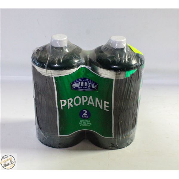 2PK PROPANE BOTTLES