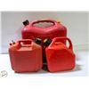 Image 1 : LOT OF VARIOUS GAS CANS