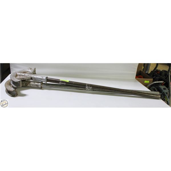 LOT OF 2 LARGE CONDUIT PIPE BENDERS 90°