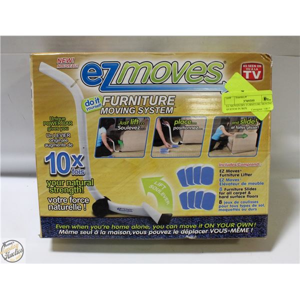 EZ MOVES DIY FURNITURE MOVING SYSTEM IN BOX
