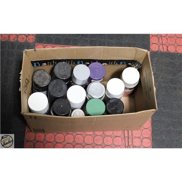 LOT OF SPRAY PAINT