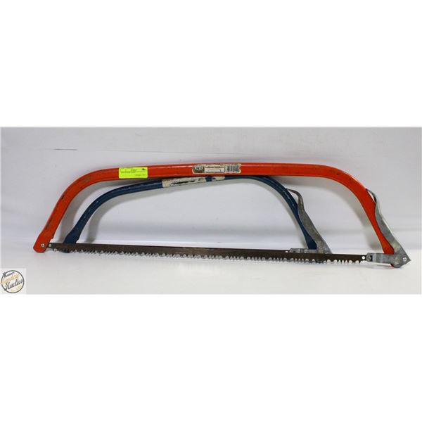 PAIR OF BOW SAWS