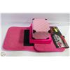 Image 1 : NEW PINK CAR MATS + 2 FOLDING PINK