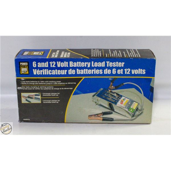 POWERFIST 6 AND 12 VOLT BATTERY LOAD TESTER
