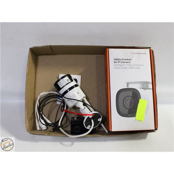 2 OUTDOOR WI-FI CAMERAS