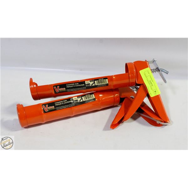 2 NEW 9" CAULKING GUNS