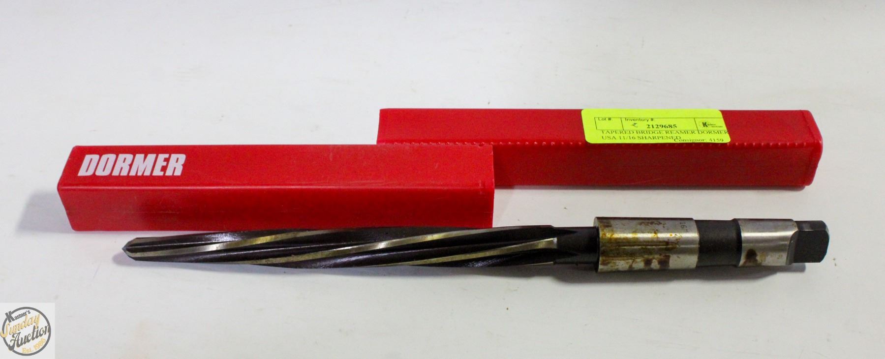Bridge Reaming TAPERED BRIDGE REAMER DORMER USA 11/16 SHARPENED