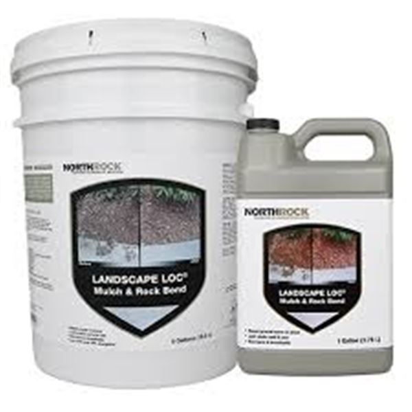 5 GALLON NORTHROCK LANDSCAPE LOC MULCH & ROCK BOND