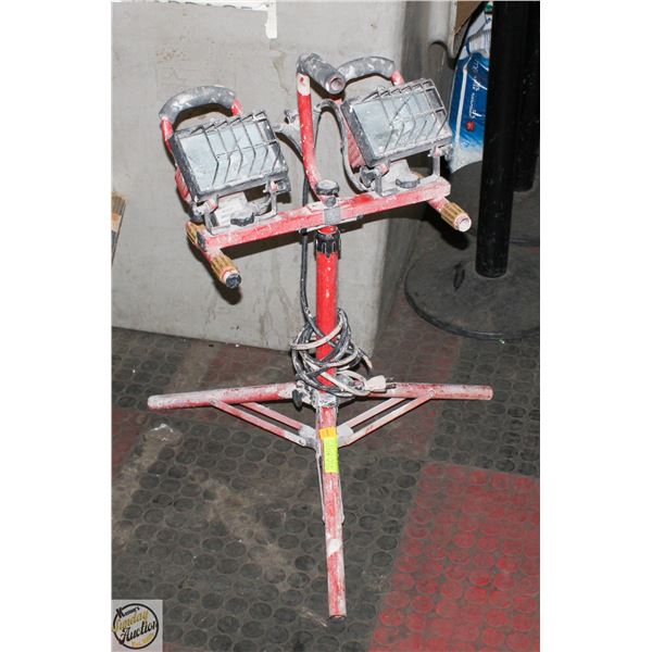DOUBLE HALOGEN WORKLIGHT