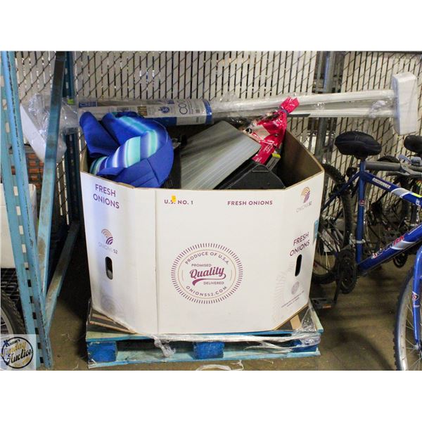 PALLET OF COSTCO STORE RETURNS