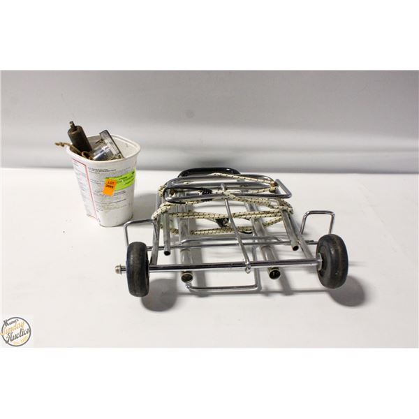 LOT OF VARIOUS BRASS PLUMB BOBS