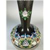 Image 5 : Cloisonné Vase with Floral Design