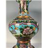 Image 2 : Cloisonné Vase with Floral Design