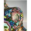 Image 9 : Cloisonné Vase with Floral Design
