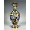 Image 2 : Cloisonné Floral and Dragon Vase