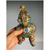 Image 3 : Cloisonné Gilt Incense Burner with Dragon Finial