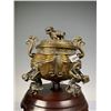 Image 1 : Gilt Bronze Censer with Guardian Beast Lid
