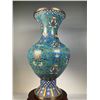 Image 5 : Cloisonné Vase with Floral Motifs