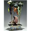 Image 9 : Cloisonné Jade Grape Bonsai