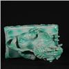 Image 8 : Pair of Green-Glazed Qilin Figures