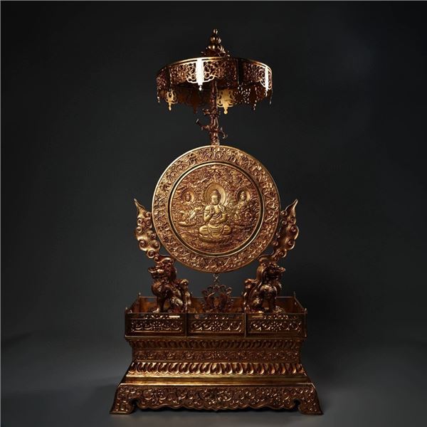 Folding Screen Buddha Shrine