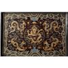 Image 2 : Antique Wood-Based Lacquered "Dragon Playing with Pearl" Screen
