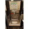 Image 1 : Advance Tabco Stainless Wall-Mount Sink w/ Backsplash 14" x 10"