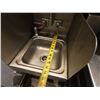 Image 5 : Advance Tabco Stainless Wall-Mount Sink w/ Backsplash 14" x 10"