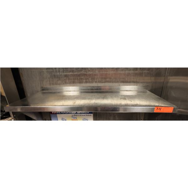 Metal Wall-Mount Shelf 36" x 14"