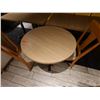 Image 6 : Qty 4 Rectangular Tables 30" x 24" x 29"H, Round Table on Pedestal Base 32" Dia w/ 2 Chairs