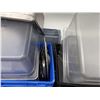 Image 4 : Multiple Kitchen Metal & Plastic Food Storage Containers w/ Some Lids