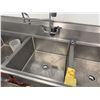 Image 3 : Elkay Foodservice Stainless Steel 3-Basin Sink w/ Undershelf