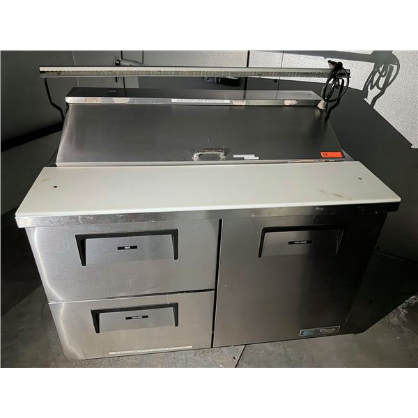 True TSSU-48-12D-2-HC 48" Sandwich/Salad Prep Table w/ Refrigerated Base