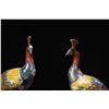 Image 4 : Pair of Cloisonné Peacocks