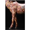 Image 4 : Cloisonné Standing Horse with Floral Motifs