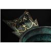 Image 6 : Gold and Silver Inlaid Dragon-Head Tripod Cauldron