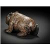 Image 6 : Bronze Gilt and Silver Inlaid Bear Sculpture from the Warring States to Han Dynasty