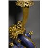 Image 8 : Qianlong Marked Cloisonné Enamel Dragon and Phoenix Incense Burner