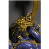 Image 9 : Qianlong Marked Cloisonné Enamel Dragon and Phoenix Incense Burner
