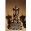 Image 5 : Qianlong Cloisonné Enamel Gilded Candlestick